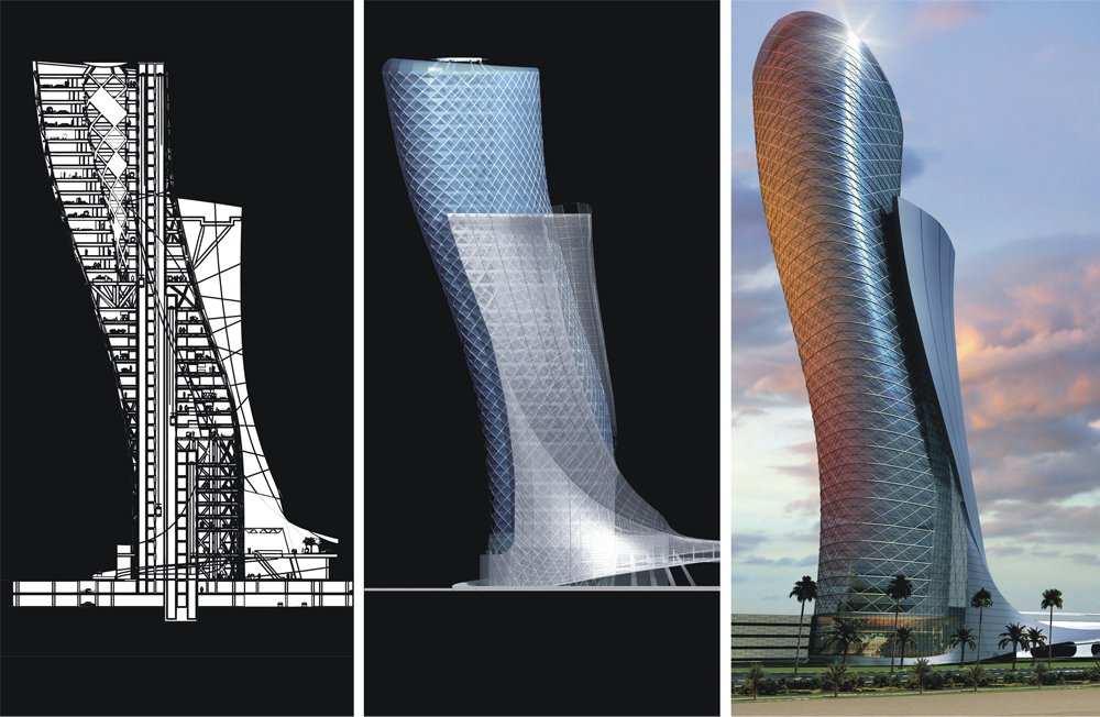 'Leaning Tower' of the Middle East: Capital Gate's